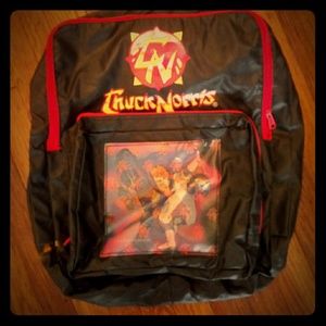 Vintage Chuck Norris 1980s Backpack RARE